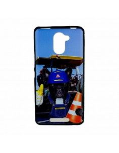 Carcasa TPU BQ Aquaris U Plus diseño Perro Obrero