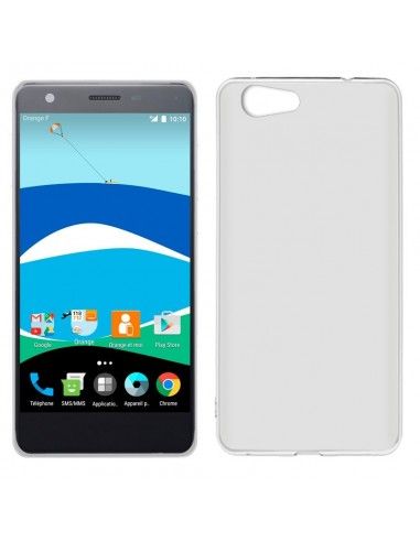 Funda gel TPU mate ZTE Blade V770 / Orange Neva 80 transparente