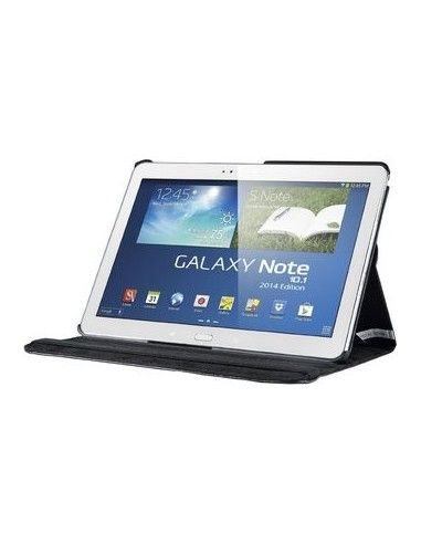 Funda soporte giratorio Samsung Galaxy Note Tab 2014 10,1 pulgadas (P600-P601-P605) negra