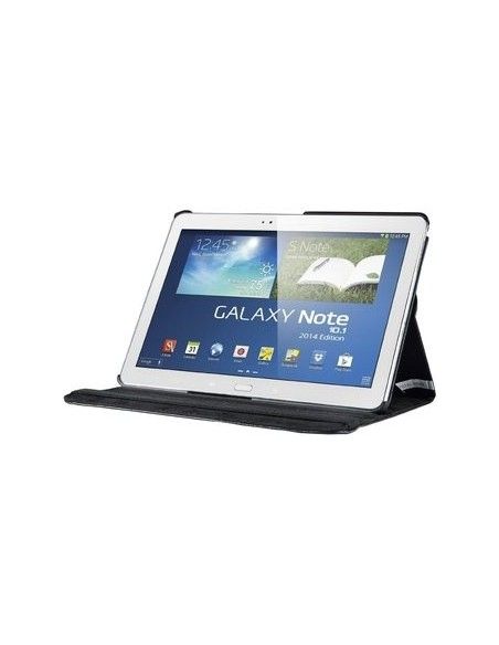 Funda soporte giratorio Samsung Galaxy Note Tab 2014 10,1 pulgadas (P600-P601-P605) negra