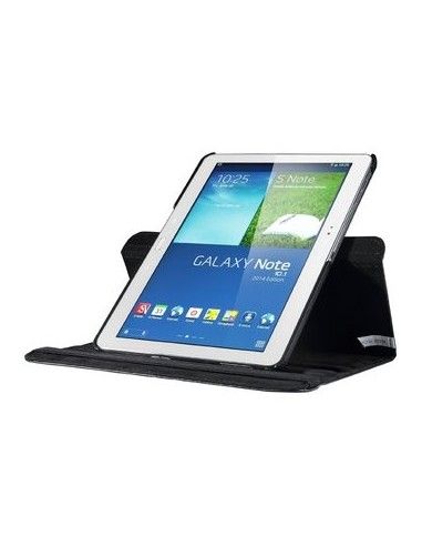 Funda soporte giratorio Samsung Galaxy Note Tab 2014 10,1 pulgadas (P600-P601-P605) negra