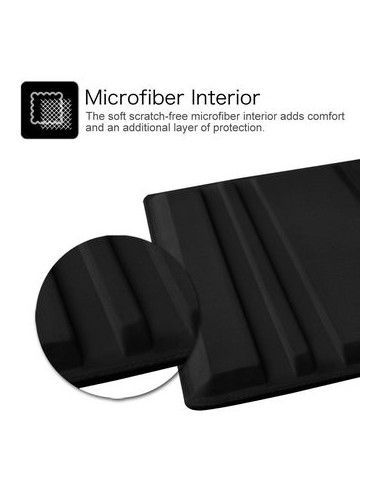 Funda soporte giratorio Samsung Galaxy Note Tab 2014 10,1 pulgadas (P600-P601-P605) negra