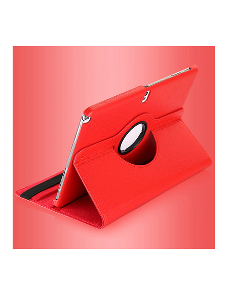 Funda soporte giratorio Samsung Galaxy Note Tab 2014 10,1 pulgadas (P600-P601-P605) roja