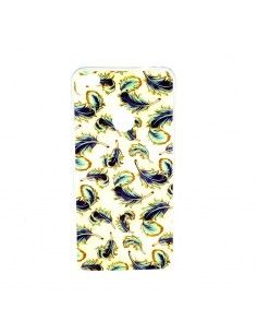 FUNDA TPU DISEÑO HUAWEI P8 LITE (2017) BEIGE PLUMAS