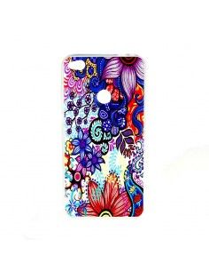 Carcasa TPU Huawei P8 Lite diseño Flower Power
