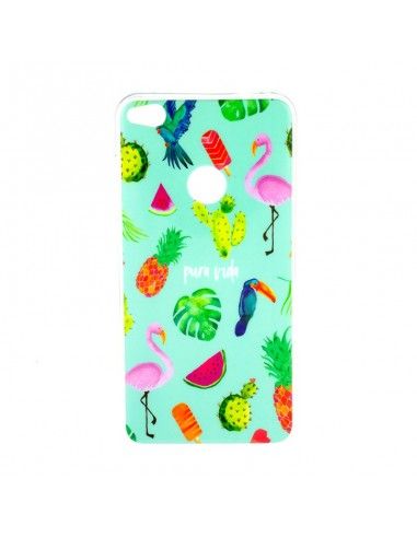 Carcasa TPU Huawei P8 Lite (2017) diseño Verde Pura Vida