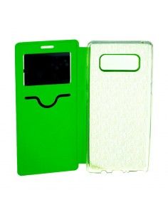 Funda libro soporte magnético TPU iPhone 6 / 6S verde 2