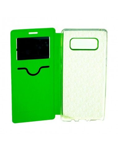 Funda libro soporte magnético TPU iPhone 6 / 6S verde