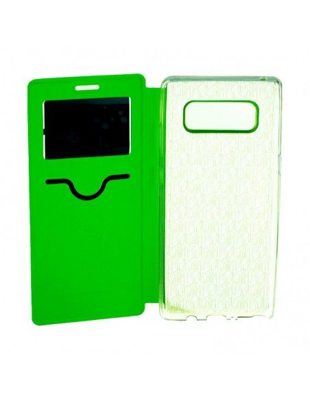 Funda libro soporte magnético TPU iPhone 6 / 6S verde