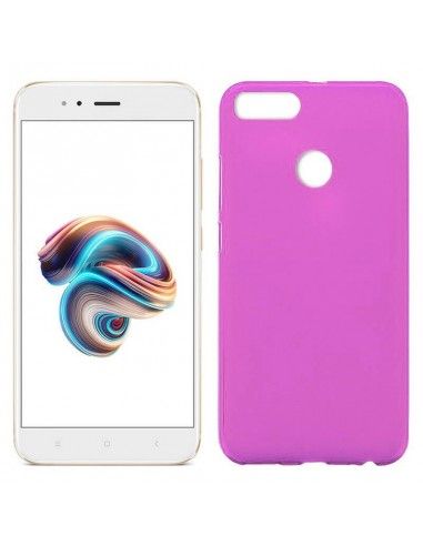 Funda TPU mate Xiaomi Mi A1 / Mi 5X morada