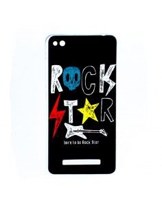 Carcasa TPU Samsung A320 Galaxy A3 (2017) diseño Rock Star