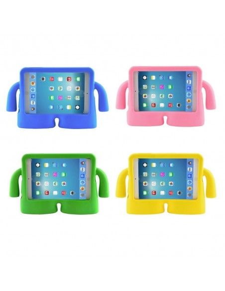 Funda tablet infantil asas goma tamaño iPad 2 / iPad 3 / iPad 4 azul