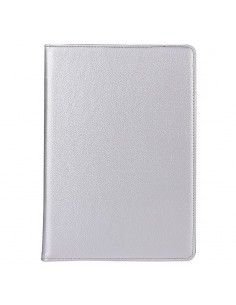 Funda soporte giratorio iPad Pro 10,5 pulg / iPad Air 2019 (3ª gen.) polipiel plata 2