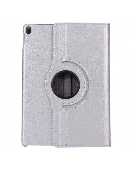 Funda soporte giratorio iPad Pro 10,5 pulg / iPad Air 2019 (3ª gen.) polipiel plata