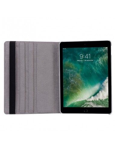 Funda soporte giratorio iPad Pro 10,5 pulg / iPad Air 2019 (3ª gen.) polipiel plata