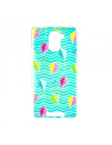 Carcasa TPU LG Q6 / Q6 Alpha / Q6 Plus diseño Cometas Verde