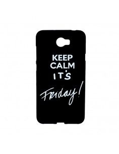 Carcasa TPU Huawei Y5 II / Y6 II Compact diseño Keep Calm Friday