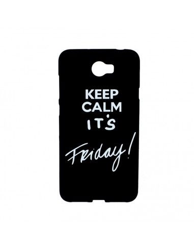 Carcasa TPU Huawei Y5 II / Y6 II Compact diseño Keep Calm Friday