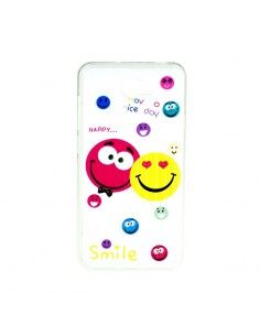 Carcasa TPU Huawei Y5 II / Y6 II Compact diseño Happy Smile 3D