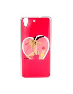 Carcasa TPU Huawei Y6 II diseño Antílope Enamorada