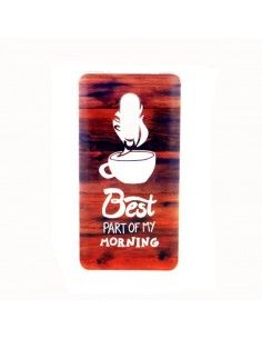 Carcasa TPU Huawei P10 Lite diseño Cafe Best Part Of My Morning