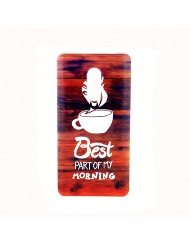 Carcasa TPU Huawei P10 Lite diseño Cafe Best Part Of My Morning