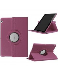 Funda soporte giratorio tablet Huawei MediaPad T3 9,6" pulgadas morada