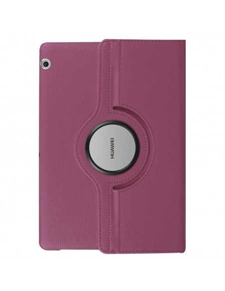 Funda soporte giratorio tablet Huawei MediaPad T3 9,6" pulgadas morada