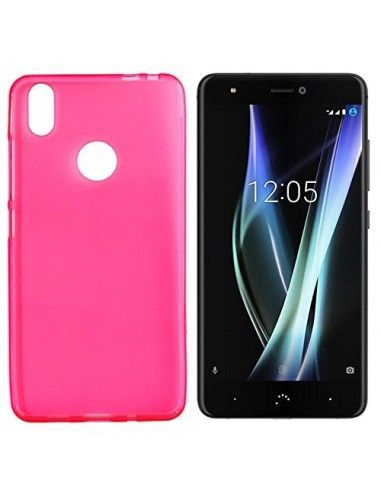 Funda gel TPU BQ Aquaris X / X Pro rosa