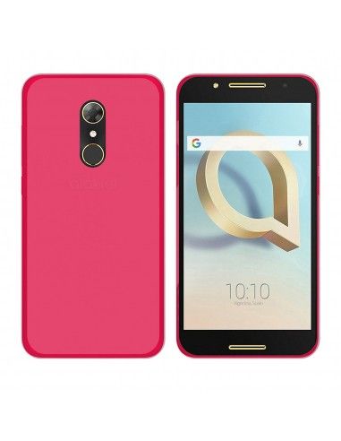 FUNDA TPU MATE ALCATEL A7 ROSA