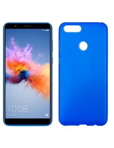 Funda gel TPU Huawei Honor 7X azul