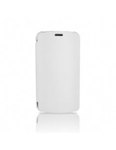 FUNDA LIBRO FLIP COVER ORIGINAL DROXIO A47 BLANCA