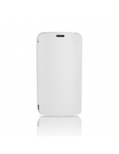 FUNDA LIBRO FLIP COVER ORIGINAL DROXIO A47 BLANCA
