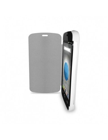 FUNDA LIBRO FLIP COVER ORIGINAL DROXIO A47 BLANCA