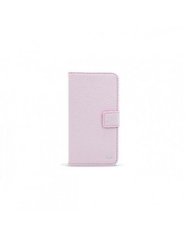 FUNDA LIBRO CARTERA CARCASA DROXIO B51 ROSA CLARO