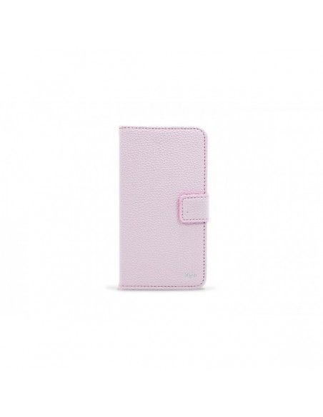 FUNDA LIBRO CARTERA CARCASA DROXIO B51 ROSA CLARO