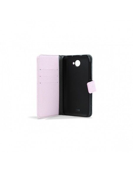 FUNDA LIBRO CARTERA CARCASA DROXIO B51 ROSA CLARO