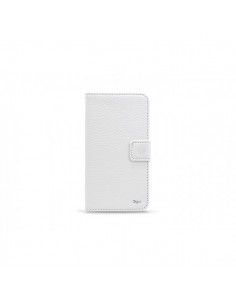 FUNDA LIBRO CARTERA CARCASA DROXIO B51 BLANCO