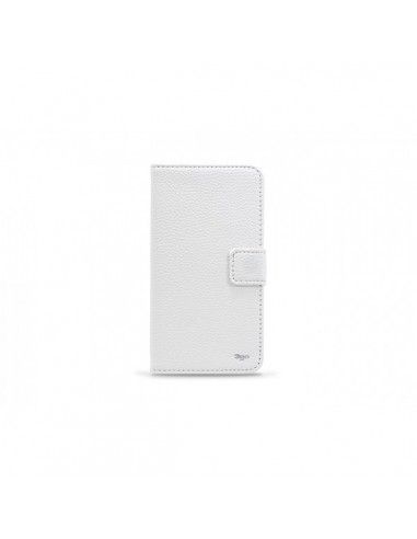 FUNDA LIBRO CARTERA CARCASA DROXIO B51 BLANCO