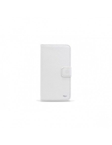 FUNDA LIBRO CARTERA CARCASA DROXIO B51 BLANCO