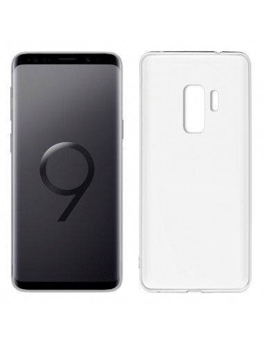 Funda gel TPU Samsung G965 Galaxy S9 Plus transparente