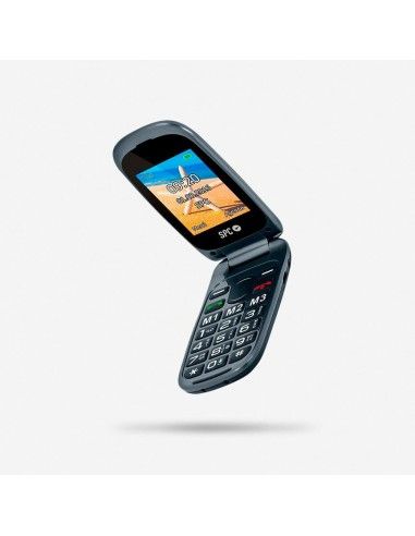 Teléfono móvil plegable SPC Harmony negro (Black)