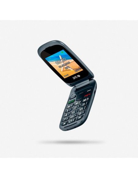 Teléfono móvil plegable SPC Harmony negro (Black)