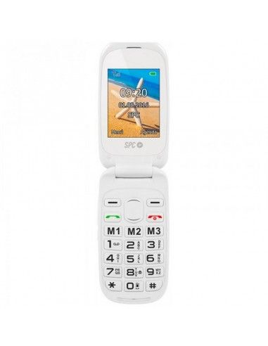 TELEFONO MOVIL PLEGABLE SPC HARMONY BLANCO WHITE