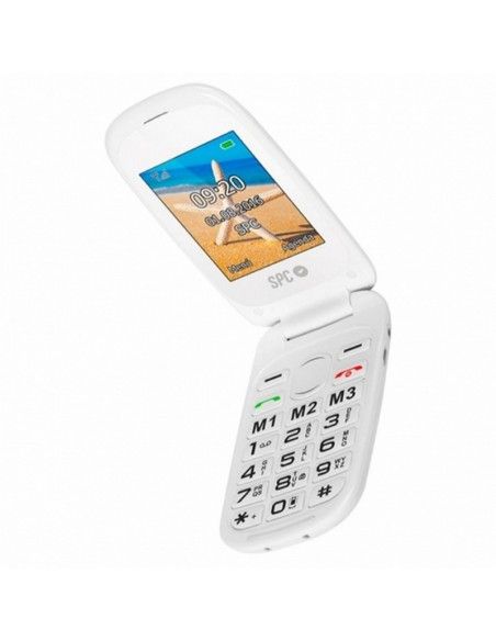 TELEFONO MOVIL PLEGABLE SPC HARMONY BLANCO WHITE
