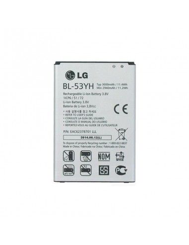 Bateria original LG G3 (BL-53YH) suelta (Bulk)