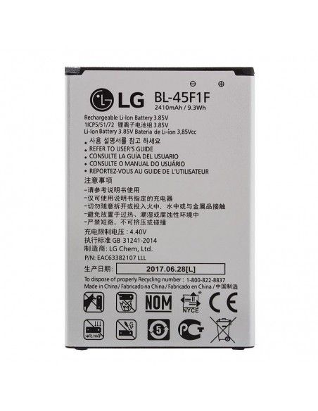 Bateria original LG K4 (2017) / K8 (2017) (BL-45F1F) suelta (Bulk)