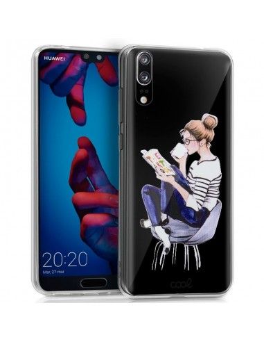 Carcasa Huawei P20 Clear Girl