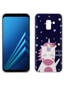 Carcasa Samsung A530 Galaxy A8 (2018) Dibujos Estrellas