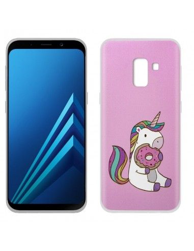 Carcasa Samsung A530 Galaxy A8 (2018) Dibujos Unicornio